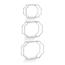 NAPA Home & Garden, HUDSON MIRRORED WALL SHELVES, SET OF 3,N3TY201SV
