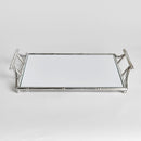 "Daphne Mirrored Tray with Handles by NAPA Home & Garden"