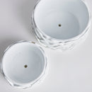 NAPA Home & Garden, ASHIKA LOW POTS, SET OF 2,N4CD04