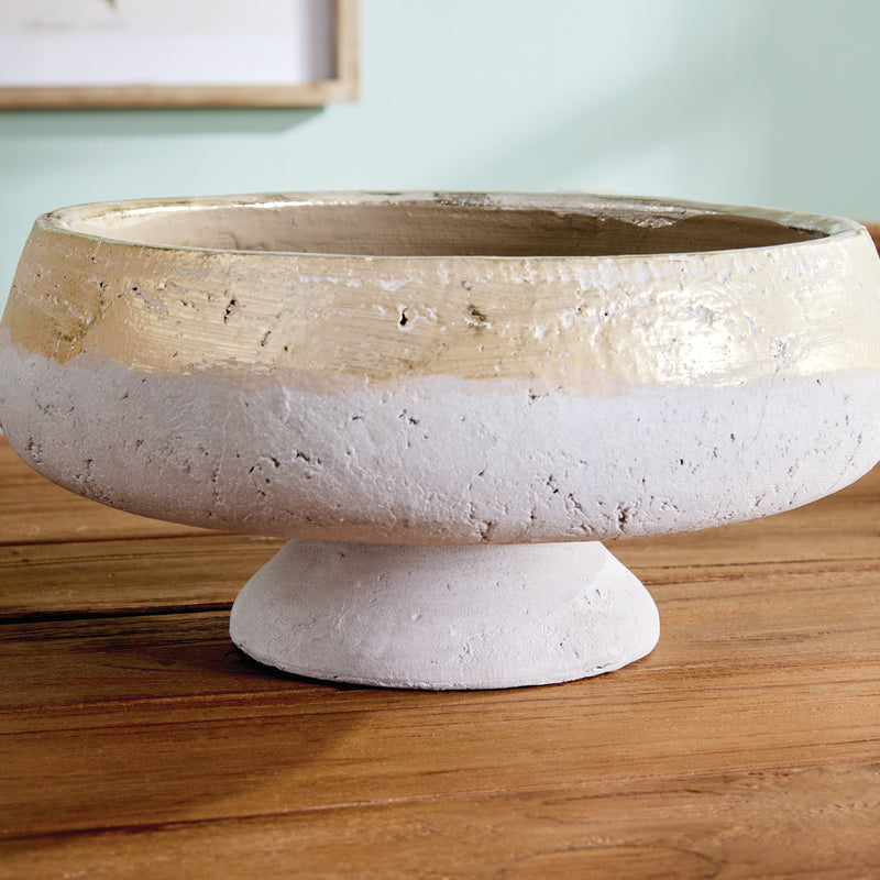 NAPA Home & Garden, MAUDE FOOTED DECORATIVE BOWL,N4DJ35