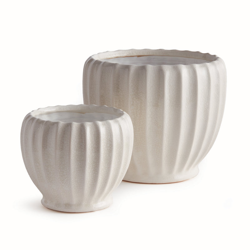 NAPA Home & Garden, MELIA POTS, SET OF 2,N4FS04WH