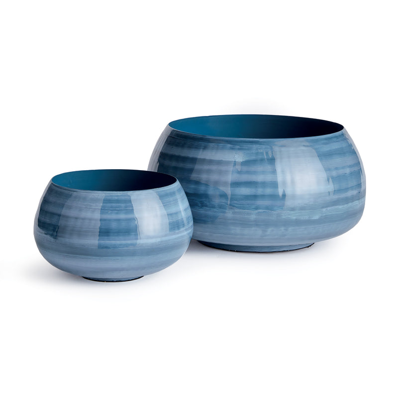 NAPA Home & Garden, ANDREY LOW BOWLS, SET OF 2,N4LG06