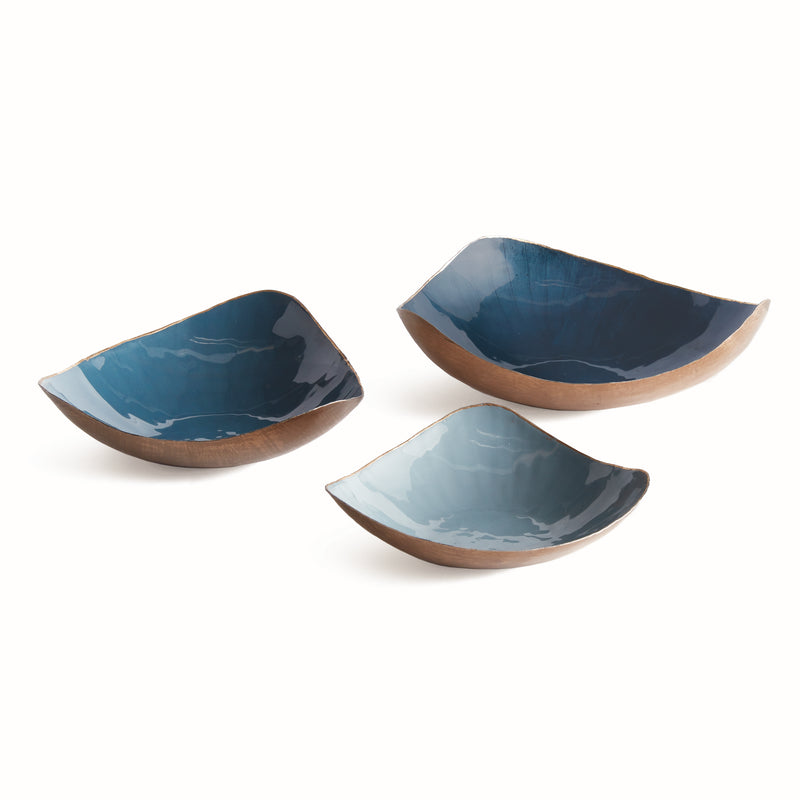 NAPA Home & Garden, CAMRYN DECORATIVE BOWLS, SET OF 3,N4LG23BL