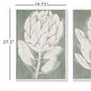 NAPA Home & Garden, PROTEA TRIPTYCH HAND-EMBELLISHED GICLEES, SET OF 3,N4NH18