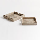 NAPA Home & Garden, BURMA RATTAN OTTOMAN TRAYS, SET OF 3,N4TN216GY