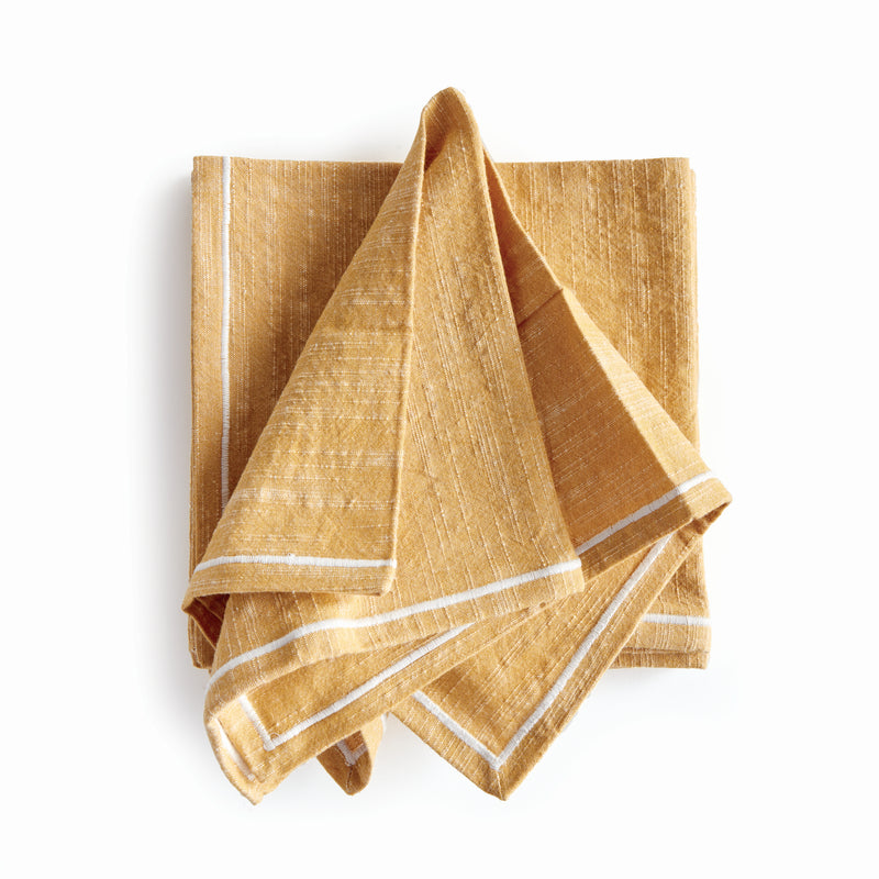 NAPA Home & Garden, SAFFRON NAPKINS, SET OF 4,N4TT13