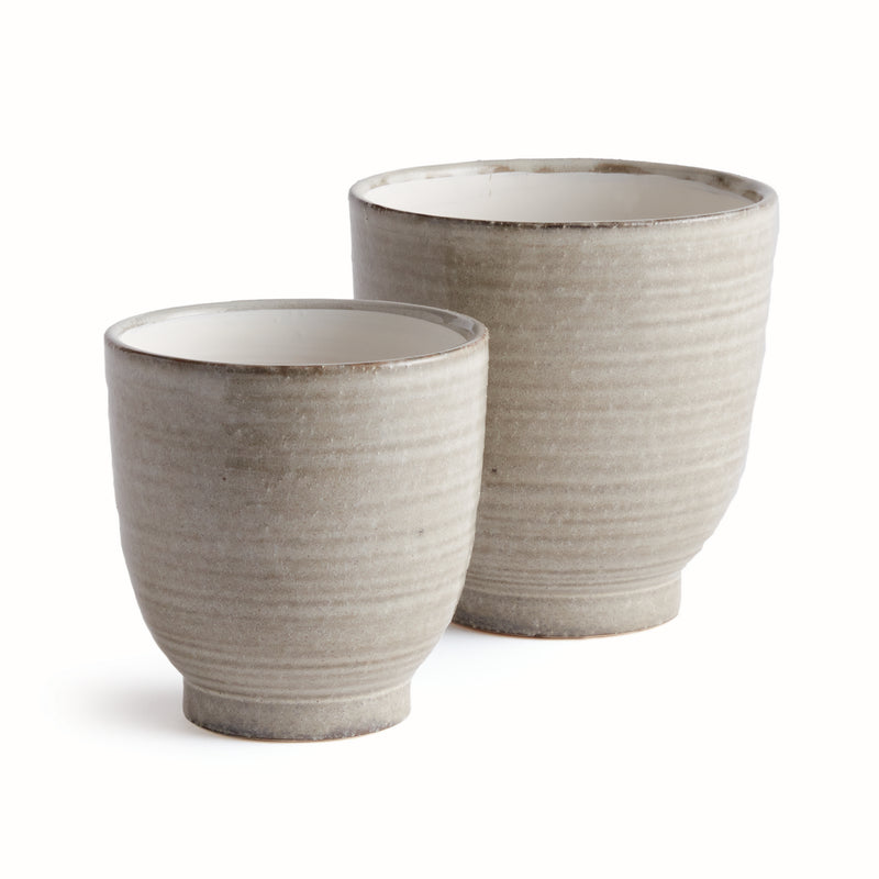 NAPA Home & Garden, AUBREY POTS, SET OF 2,N4YG12BR