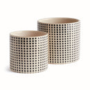 NAPA Home & Garden, MINA POTS, SET OF 2,N4YG34BK
