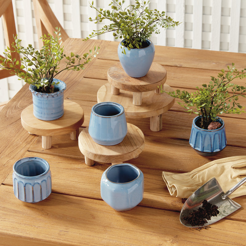 NAPA Home & Garden, DEZIE MINI POTS, SET OF 6,N5CH18BL