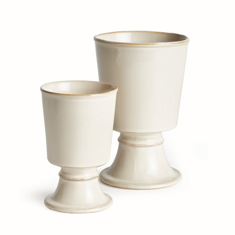 NAPA Home & Garden, KELCY FOOTED CACHEPOTS, SET OF 2,N5CH19CR