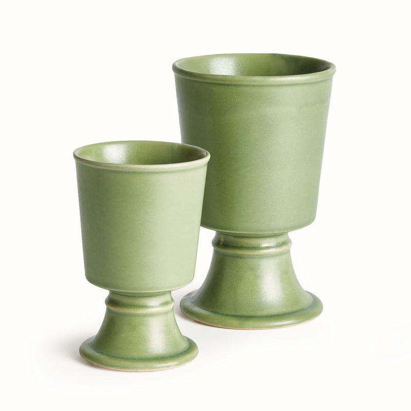 NAPA Home & Garden, KELCY FOOTED CACHEPOTS, SET OF 2,N5CH19GR