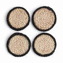 Jute Coasters, Set Of 4