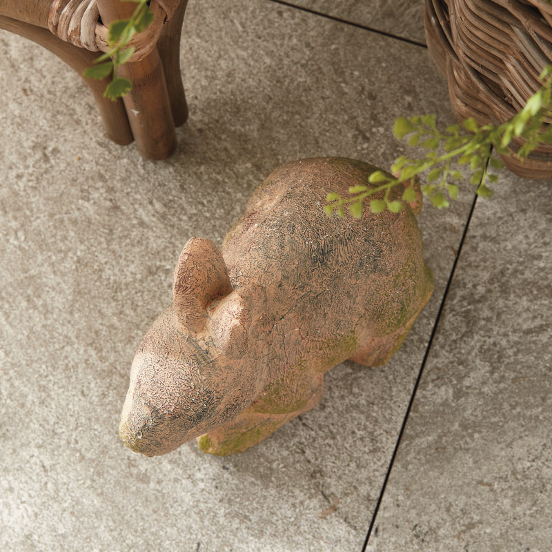 NAPA Home & Garden, WEATHERED GARDEN RABBIT LARGE,N5DJ78NA