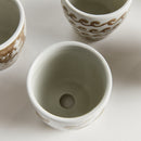 PROVINCE MINI FLOWER POTS, SET OF 6