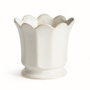 NAPA Home & Garden, MALINE FOOTED  POT SMALL,N5NG36WH