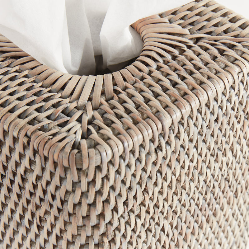 NAPA Home & Garden, BURMA RATTAN BOUTIQUE TISSUE COVER,N5TN214GY