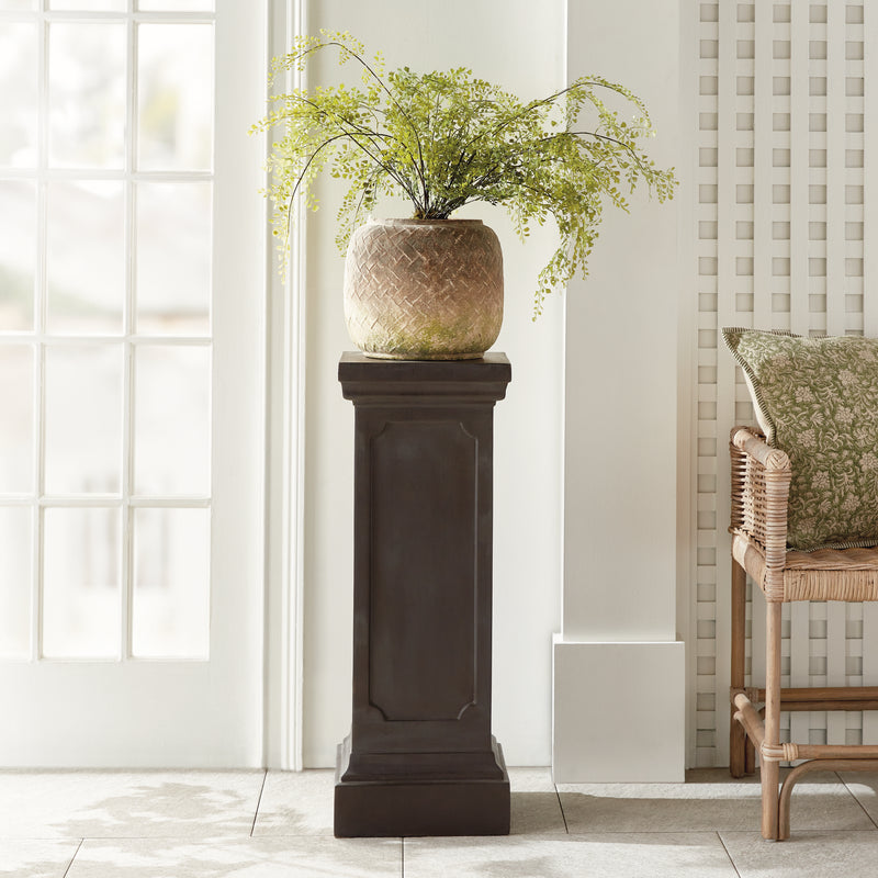 NAPA Home & Garden, FIBRECLAY CHAMBERS PEDESTAL TALL,N5UN02BK