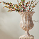 CHESAPEAKE RATTAN FOOTED URN COLLECTION