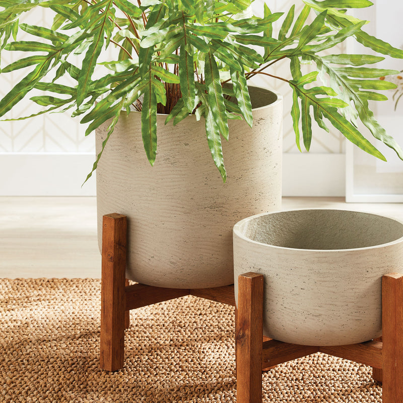 NAPA Home & Garden, TERRANEA TALL POT ON STAND,NAC218