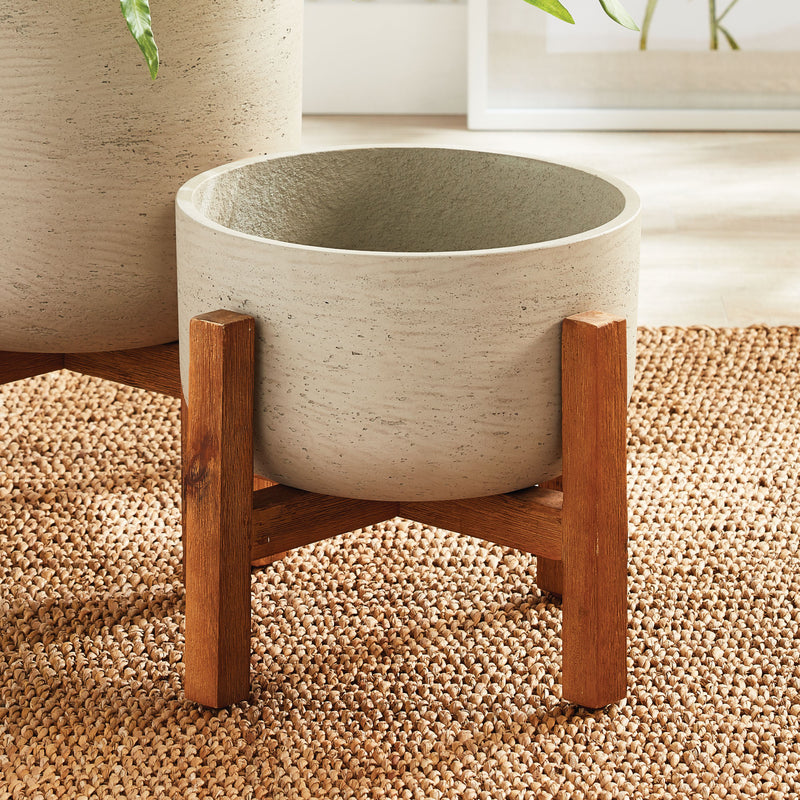 NAPA Home & Garden, TERRANEA LOW POT ON STAND,NAC219