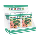 Vinyl Sticker Pack, Plants, Set of 12, CDU