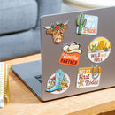 Vinyl Sticker Pack, Western, Set of 12, CDU