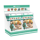 Vinyl Sticker Pack, Western, Set of 12, CDU
