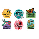 Vinyl Sticker Pack, Pollinator, Set of 12, CDU