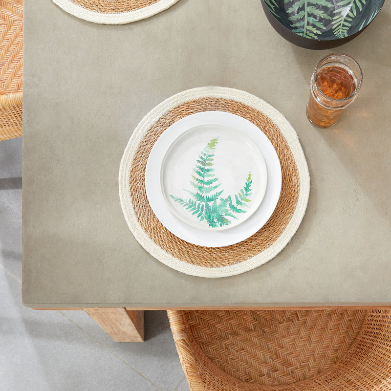 NAPA Home & Garden, JUTE ROUND PLACEMAT,NDB406WH