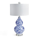 MING FLORAL LAMP, CALIFORNIA ONLY