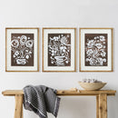 NAPA Home & Garden, DARE TO DANCE PRINTS, SET OF 3,NNH536