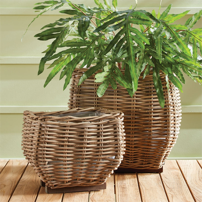 Napa Home Garden, SYLVIE SQUARE TAPER BASKET SMALL,nnv428