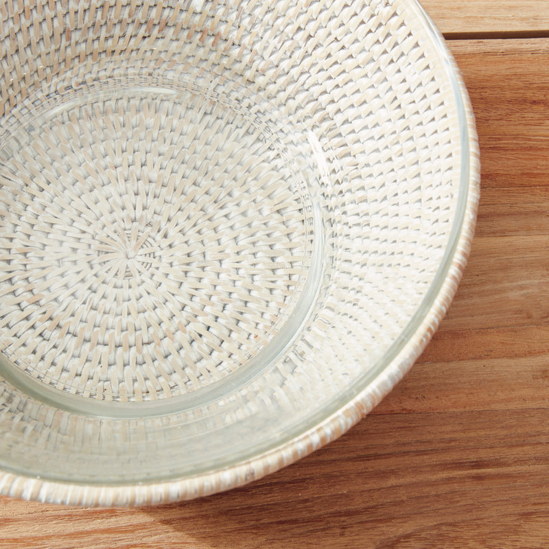 NAPA Home & Garden, BURMA RATTAN SERVING BOWL 10.75",NTN248WH