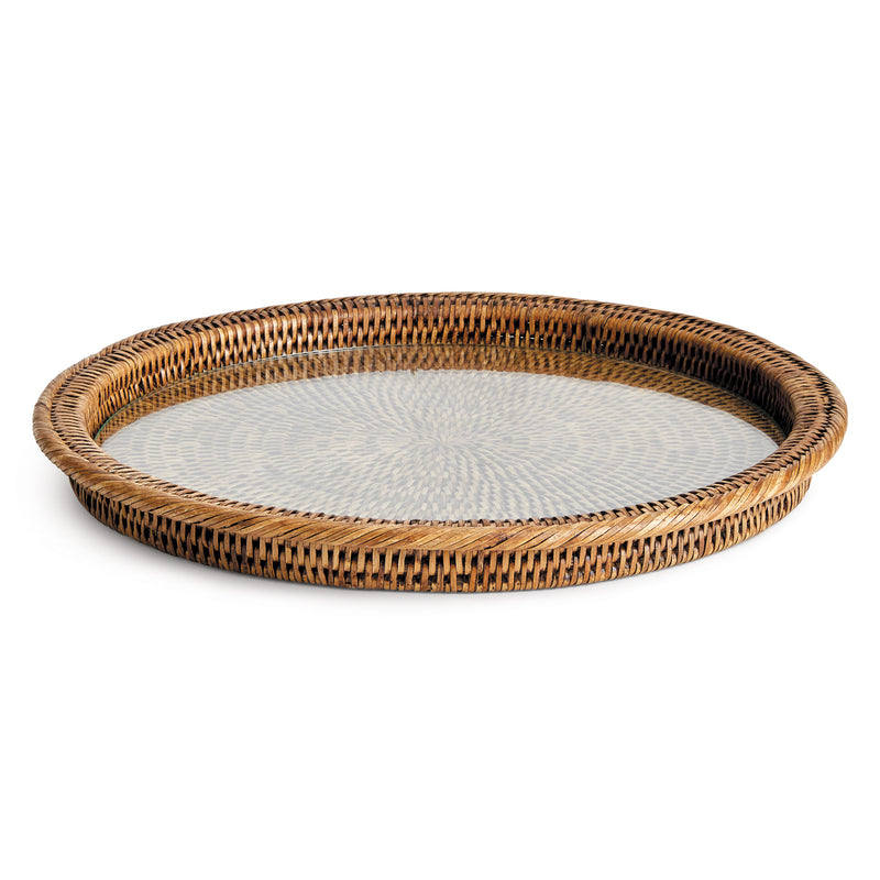 NAPA Home & Garden, BURMA RATTAN SERVING PLATTER,NTN252BR