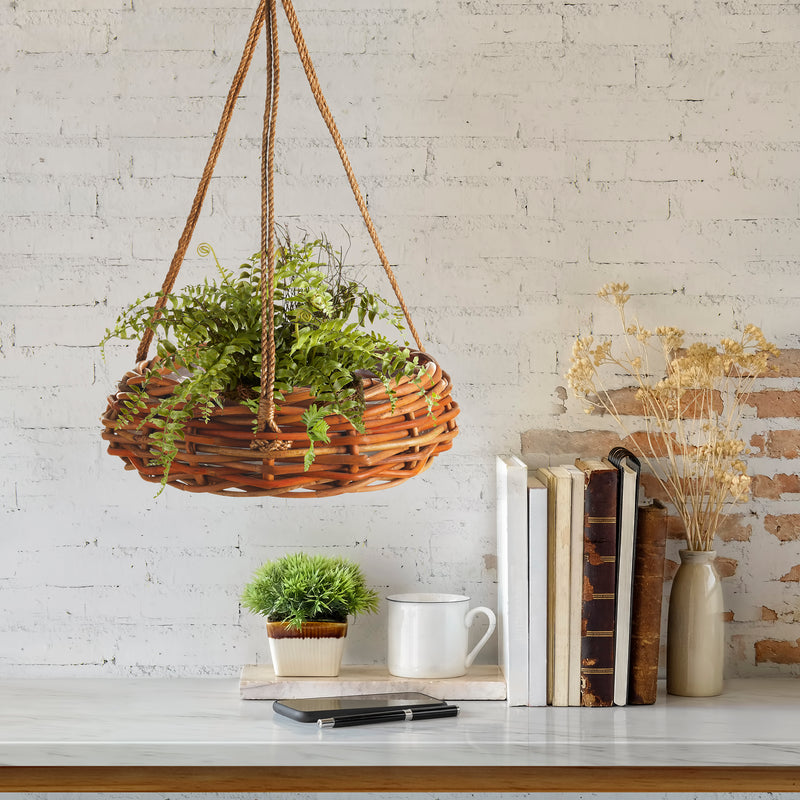 NAPA Home & Garden, RATTAN HANGING BASKET,NV205