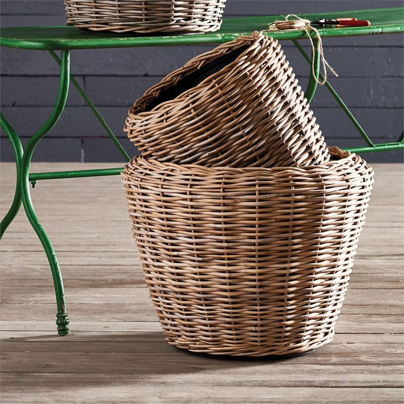 NAPA Home & Garden, WOVEN DRY BASKET PLANTER 26.75",NV206