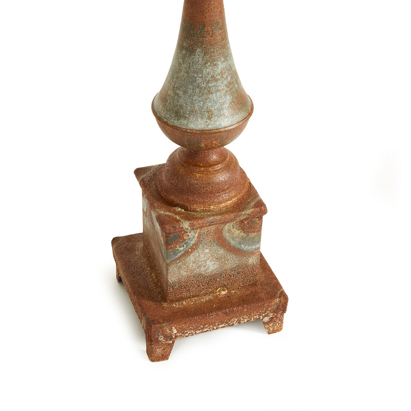 NAPA Home & Garden, WEATHERED METAL ORNATE FINIAL,NVY410