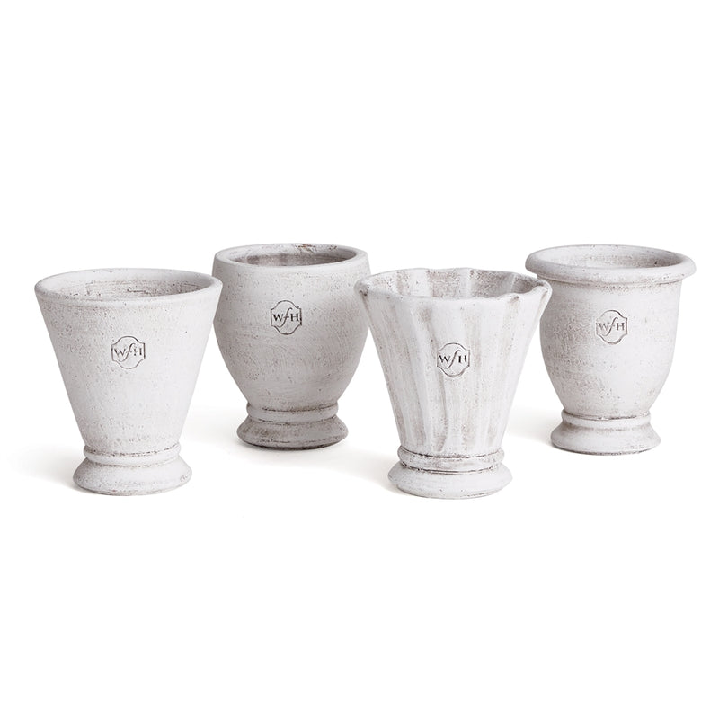 Napa Home Garden, WH MIDI POTS ,SET OF 4,nwh409wa