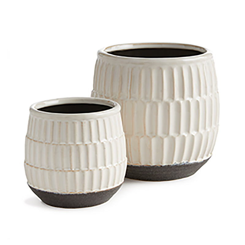 NAPA Home & Garden, DAWN POTS, SET OF 2,NYG411WH