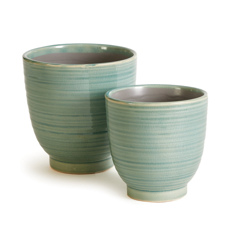 NAPA Home & Garden, AUBREY POTS, SET OF 2,NYG412BL