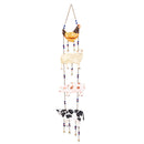 Hillside Pasture Outdoor Hanging Decor, Metal Farm Animal Hanging Decor