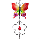 Cottage Garden Outdoor Metal Hanging Decor, 2asst, 18"H