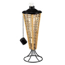 VivaStyle Woven Oil Torch, 12.6", Asst Of 2