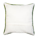 Blue Hydrangea Trellis Indoor/Outdoor Hooked Pillow 18"x18"