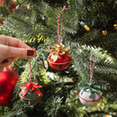 Heartfelt Cheer Ornament Metal Bell, 2", Asst of 3