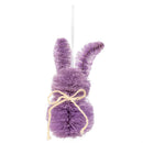 Hop Into Spring Hanging Decor Natural Fiber Bunny, 5"H, Asst of 3