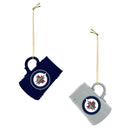 Winnipeg Jets Ceramic Mini Stein Ornaments, 3oz, set of 2