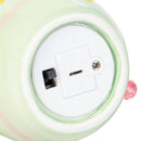 Hop Into Spring Hanging Decor LED Ceramic Egg, Asst of 3