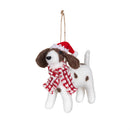 Heartfelt Cheer Pet Ornament Fabric Dog, 4.5"H, Asst of 6