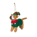 Heartfelt Cheer Pet Ornament Fabric Dog, 4.5"H, Asst of 6